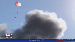 F-16 fighter jet crashes in Maryland