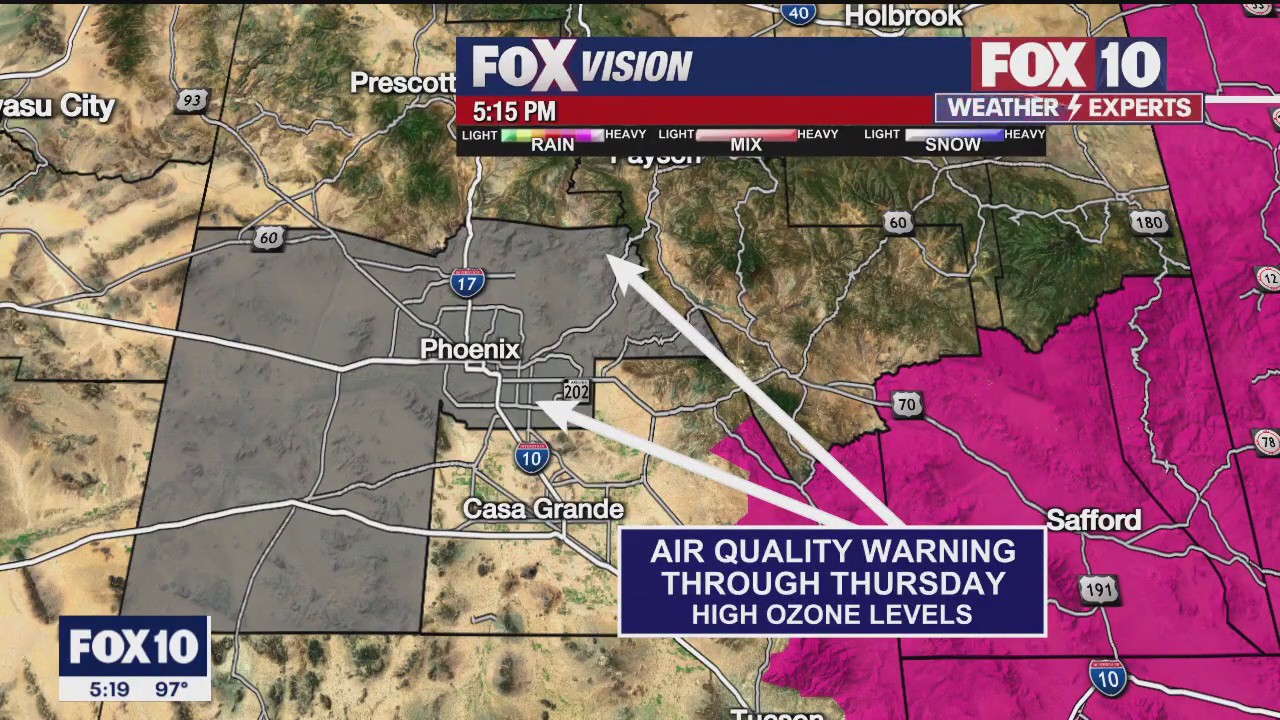 5PM Weather Forecast - 6/15/2023