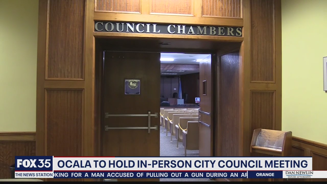 Ocala to hold next Council meeting in chambers