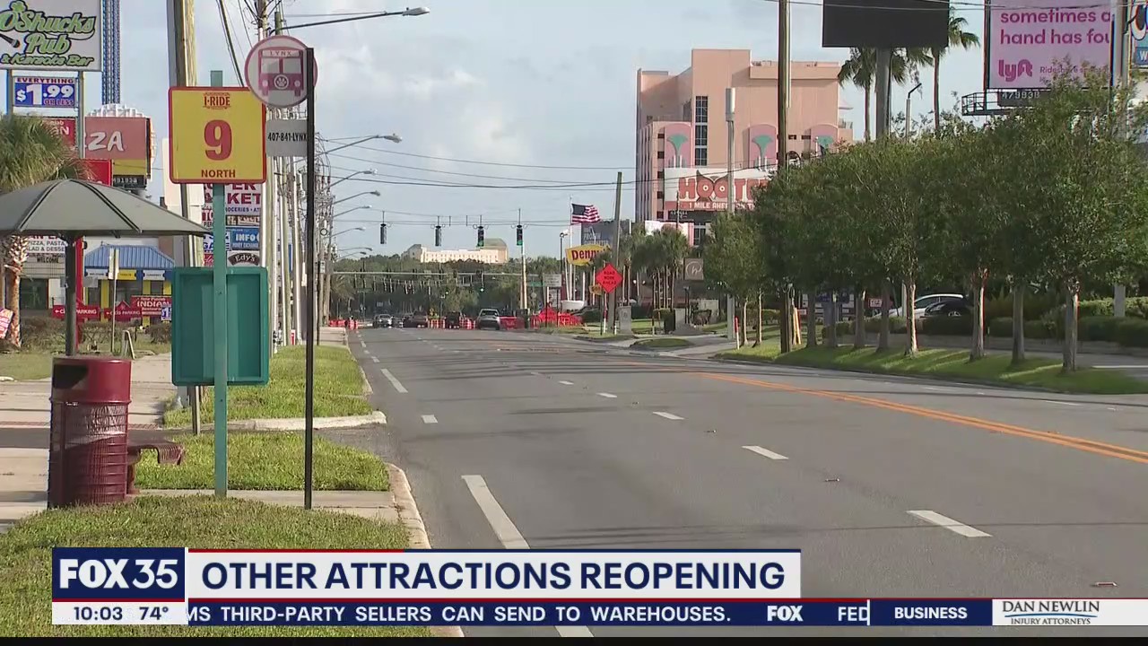 Other attractions begin to reopen in tourist corridor