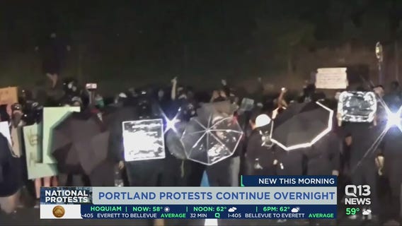 Tensions escalate as protests continue in Portland