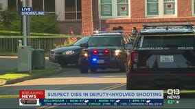 Suspect dies in deputy involved shooting