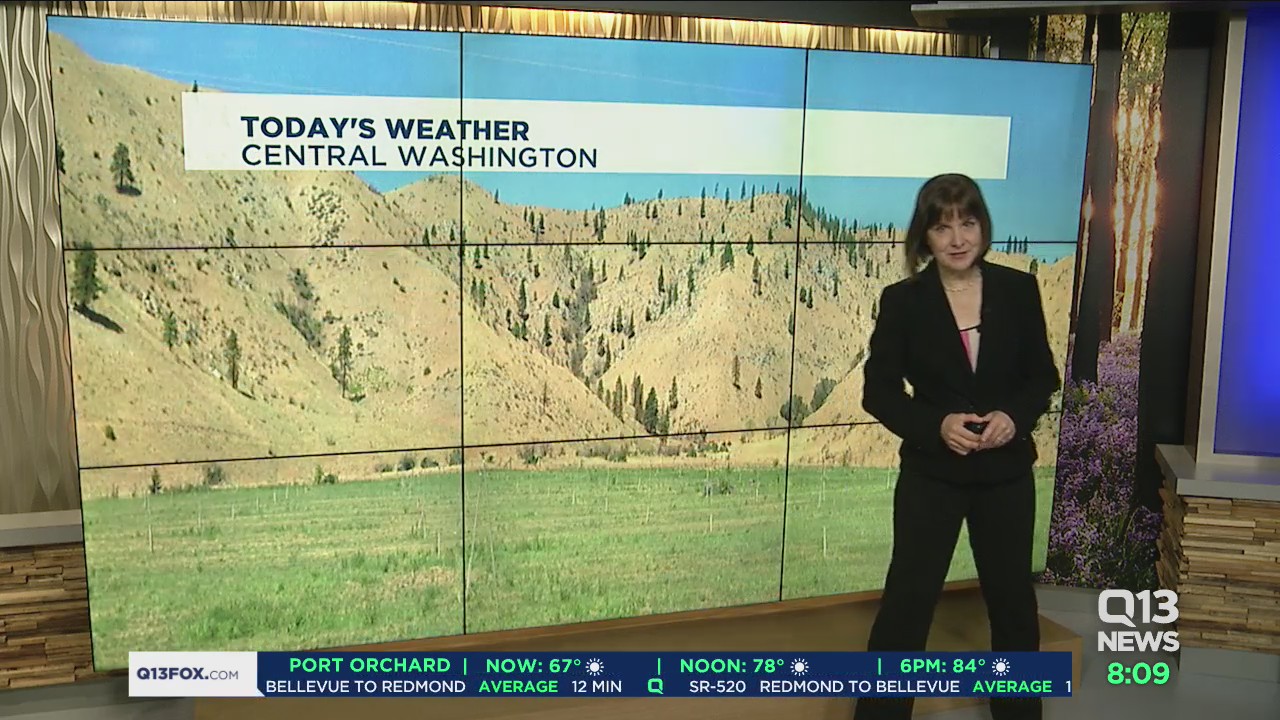 Sunny Monday forecast