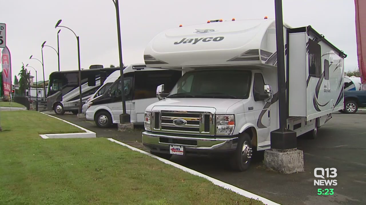 RV sales and rentals soar as families turn to road trips