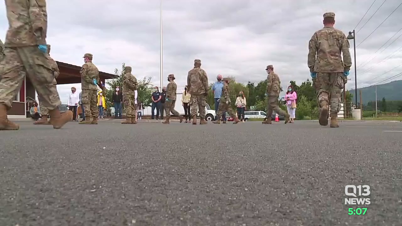 Food bank worries losing National Guard to contact tracing could exacerbate food insecurity