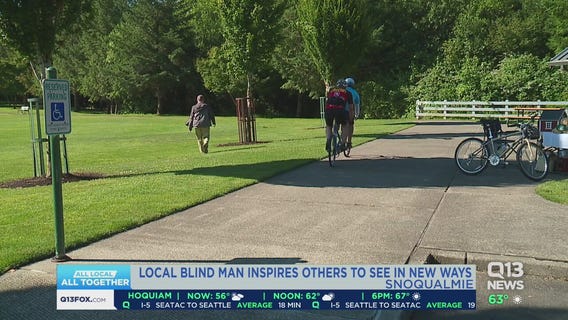 Blind man inspires others to see in new ways