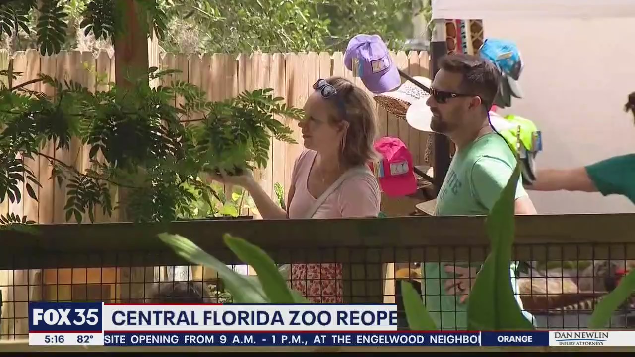 Central Florida Zoo reopens