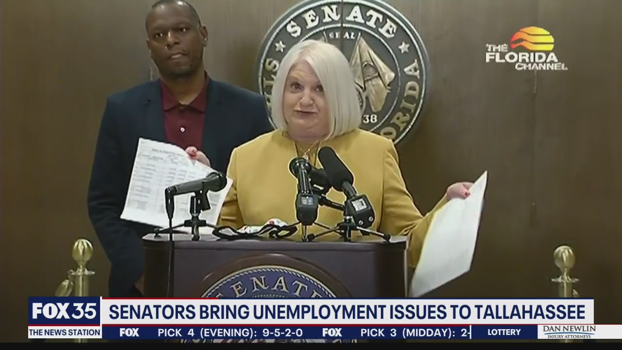 Lawmakers protest broken unemployment system