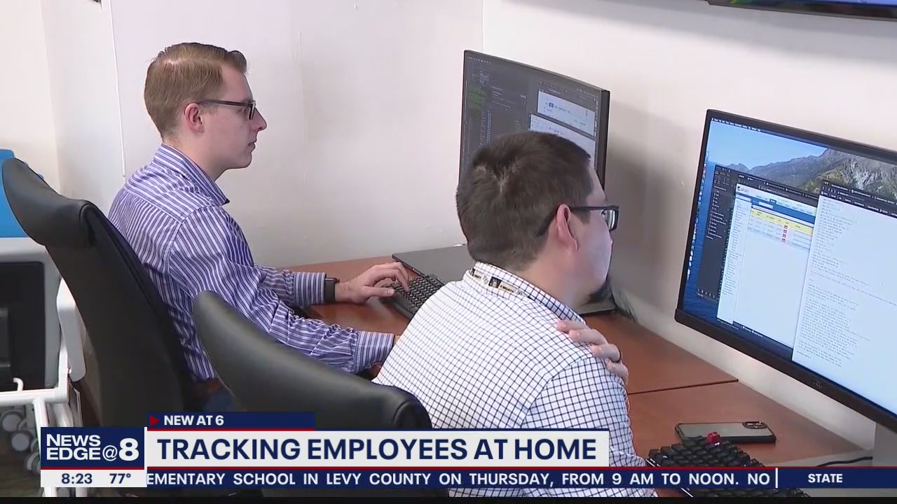 Companies tracking employees at home