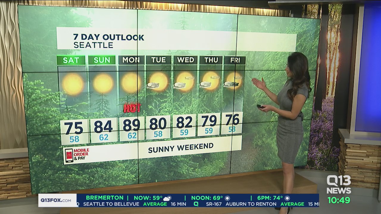 Grace Lim's Saturday afternoon forecast