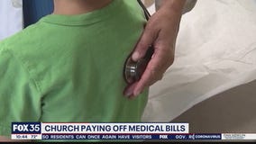 Church paying off medical bills for families