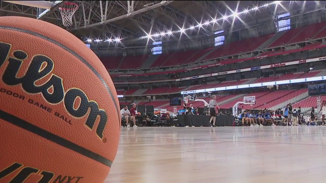 State Farm Stadium gears up for basketball tournament