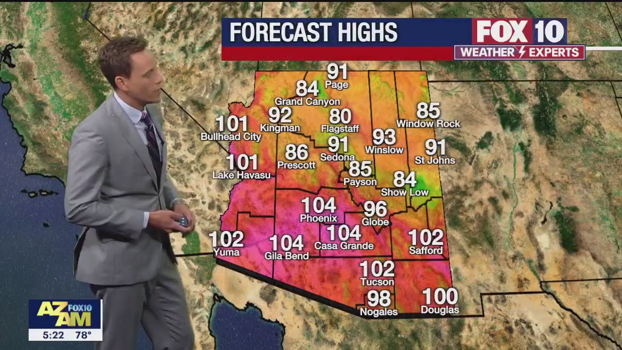 Morning Weather Forecast - 6/21/23