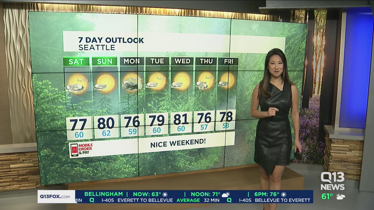 Grace Lim's Saturday forecast