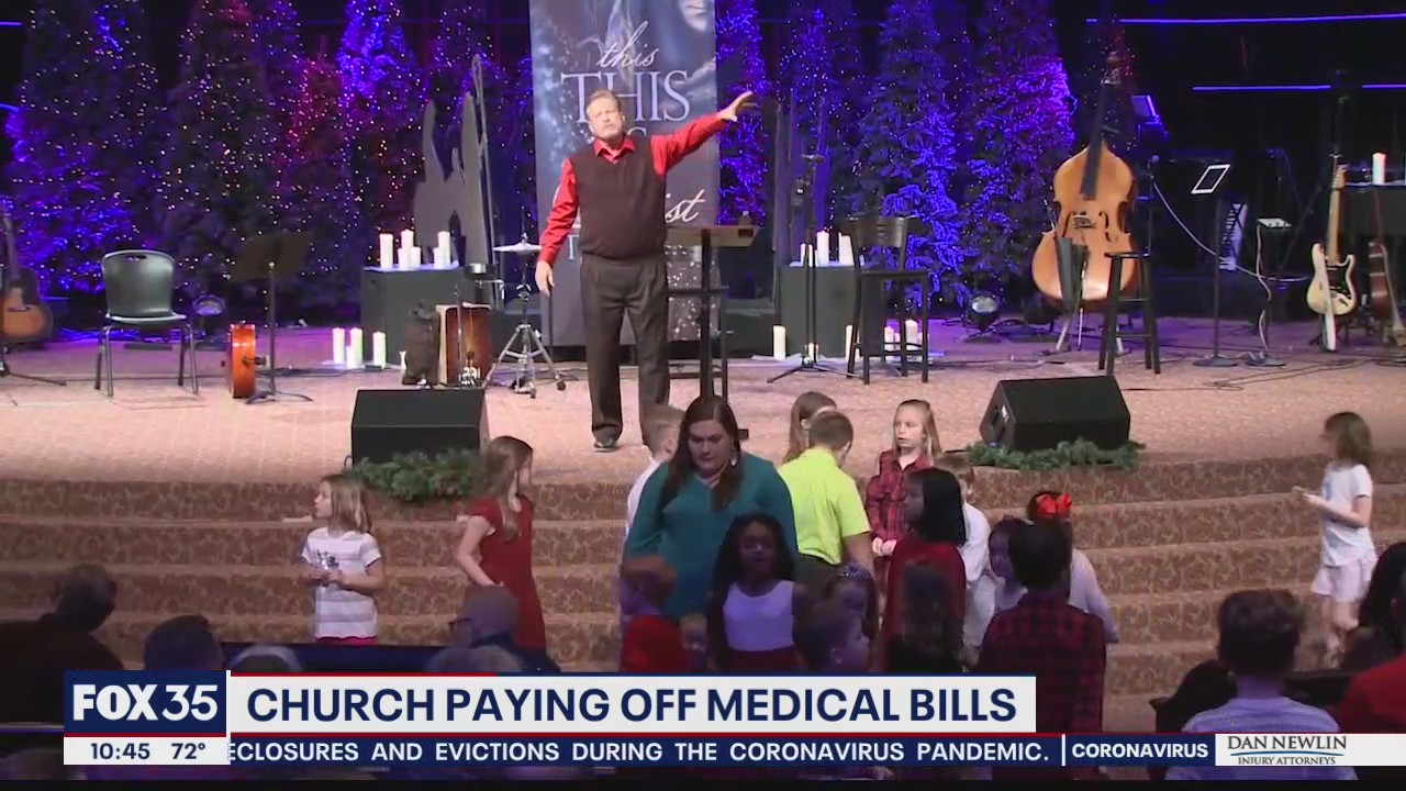 Church paying off medical debt for families