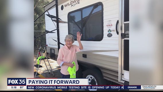 Paying it Forward: RV donated to medical worker