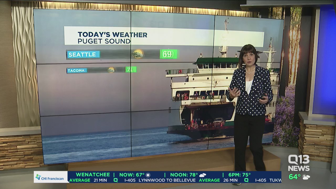 Cooler and cloudier Thursday