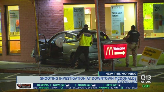 Shooting investigation at Puyallup McDonald's