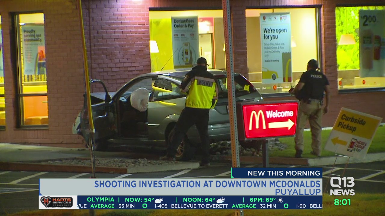 Shooting investigation at Puyallup McDonald's