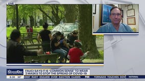 Dr. Fauci recommends 2 masks to stop spread of coronavirus