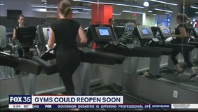 Gyms could reopen soon