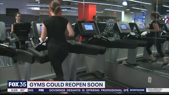 Gyms could reopen soon