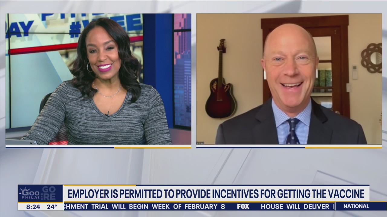 Employers are allowed to provide incentives for getting COVID-19 vaccine