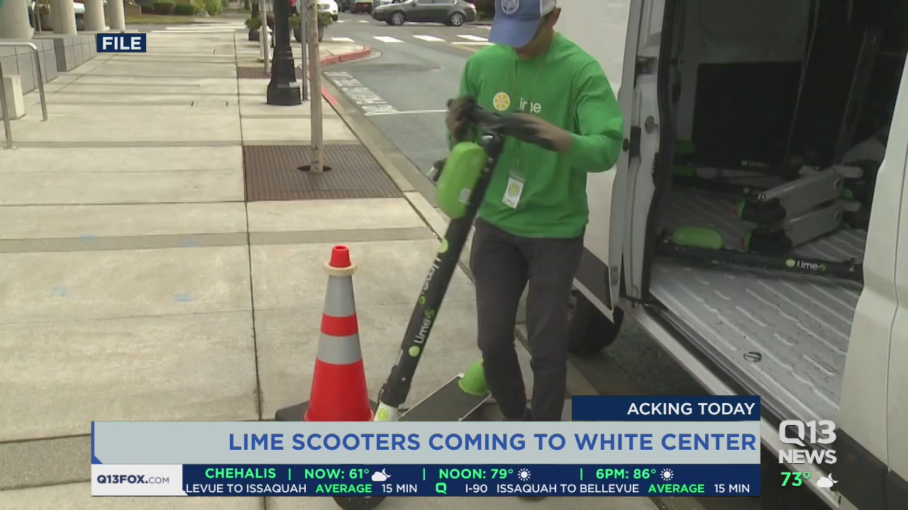 Lime scooters coming to White Center
