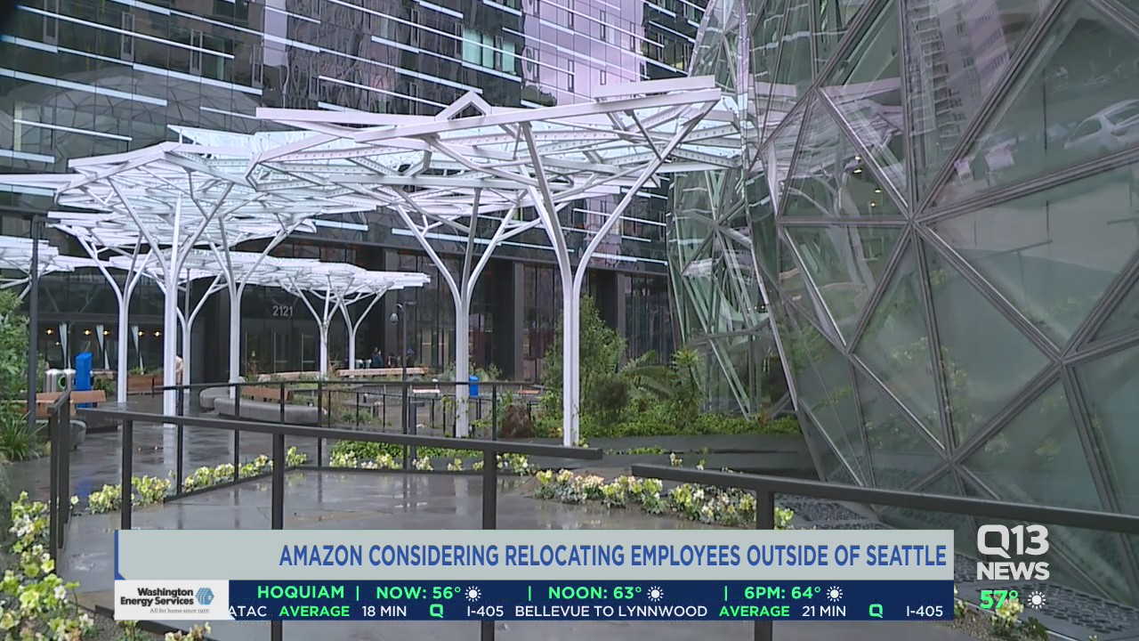 Amazon considering relocating employees outside of Seattle