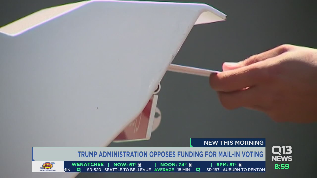 How the president's opposition to mail in voting could impact Washington elections