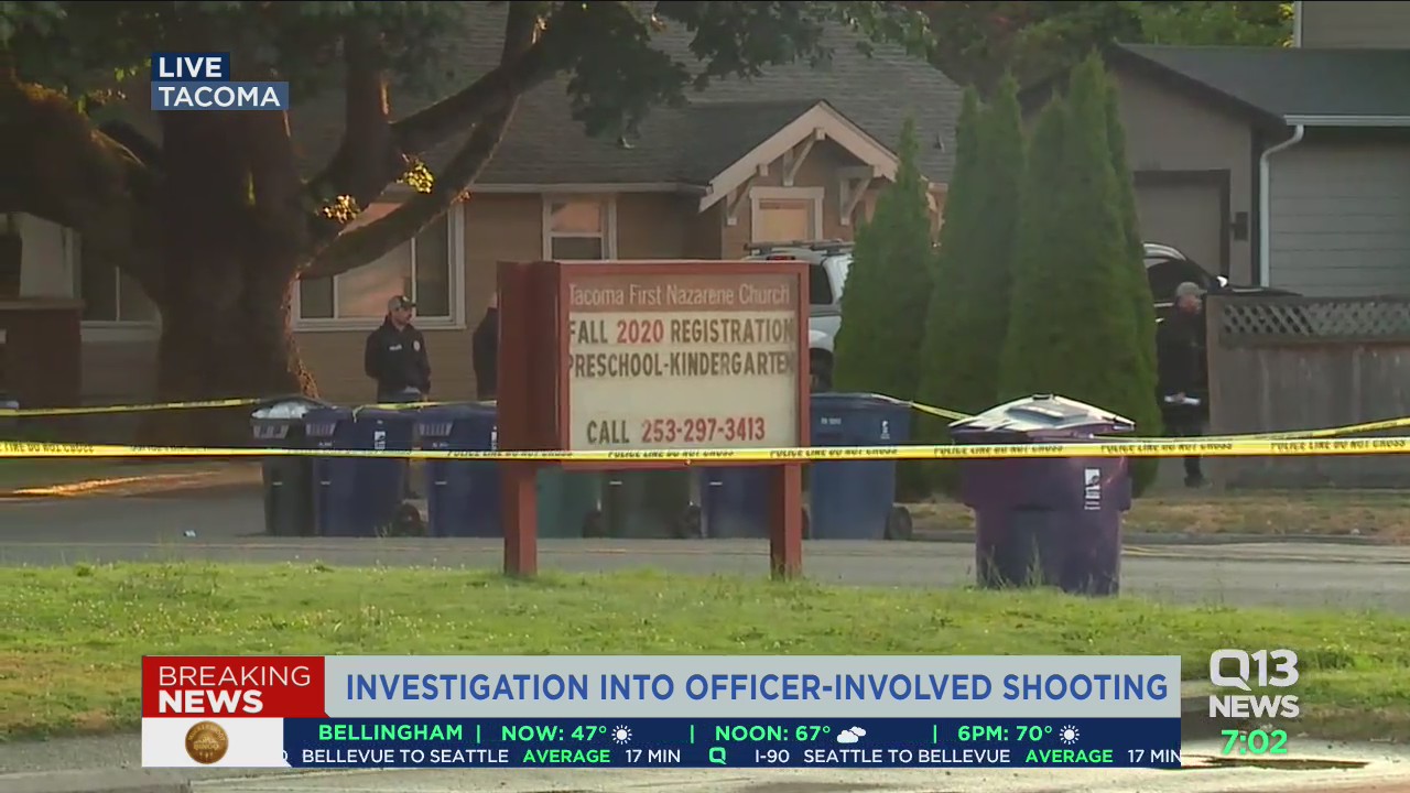 Police shooting in Tacoma