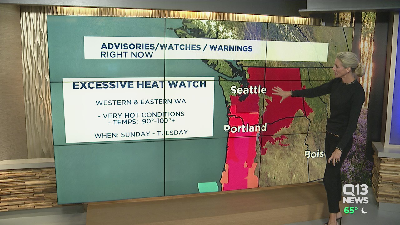 Hottest weekend of the year on the way