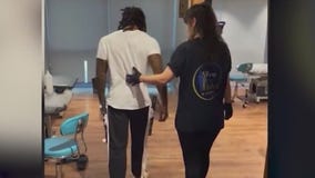 Man undergoes limb-lengthening surgery