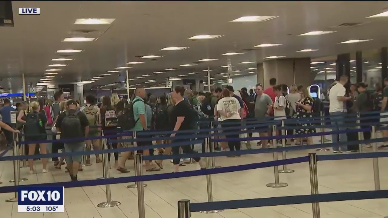 Travelers heading out of Phoenix ahead of July 4