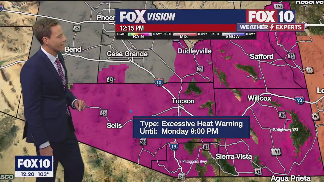 Noon Weather Forecast - 6/26/23
