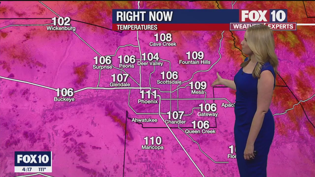 4 p.m. Weather Forecast - 6/26/23
