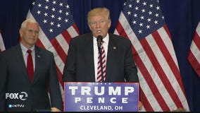 Donald Trump speech wraps up RNC