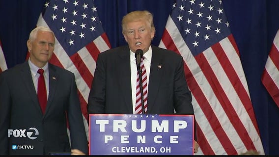 Donald Trump speech wraps up RNC