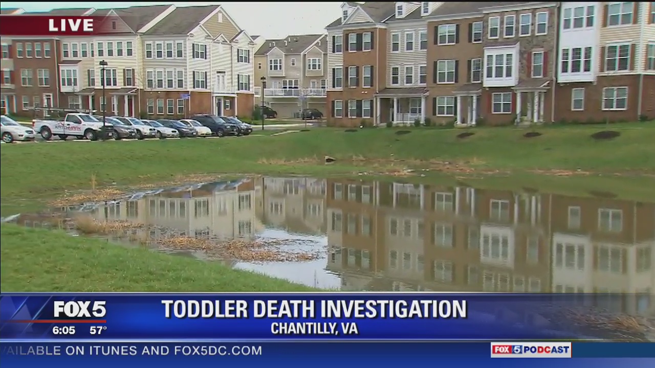 Toddler dies after drowning in retention pond in Va.