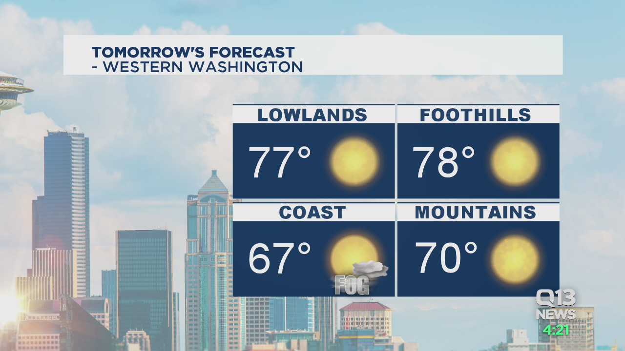 Erin's Monday evening forecast