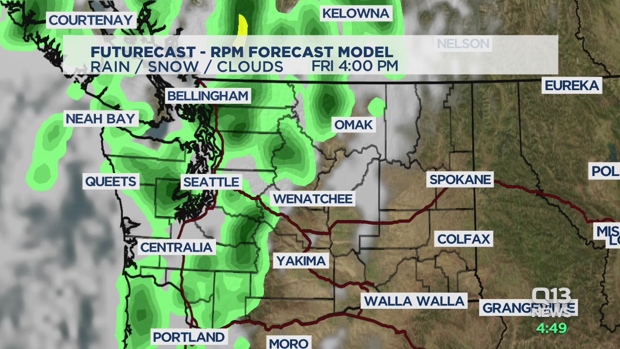 Erin's Thursday evening weather forecast