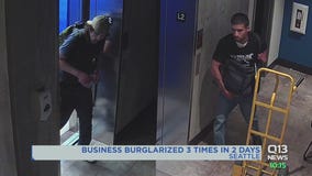 Business burglarized three times in two days