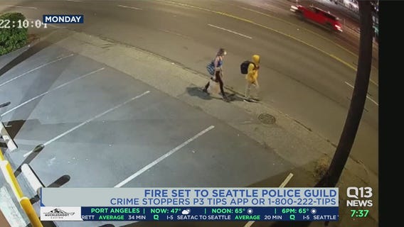 Arsonists target East Precinct and police union building