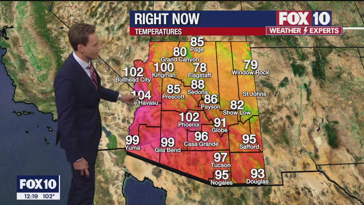 Noon Weather Forecast - 6/30/23