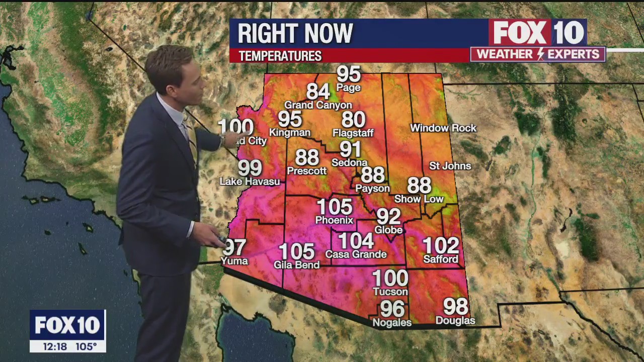 Noon Weather Forecast - 7/5/23
