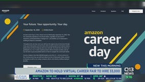 Amazon to hold virtual career fair