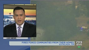 Wildfires rage in California, 500,000 evacuate in Oregon