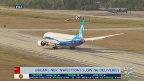 Dreamliner inspections slowing Boeing deliveries
