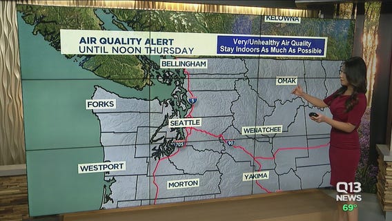 Air quality alert extended through Thursday in Washington state