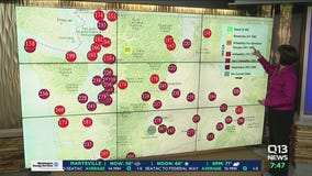 Air Quality Alert through Thursday, some relief on the way